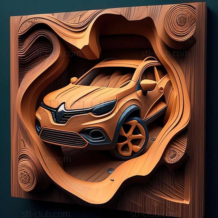 3D мадэль Renault Captur (STL)